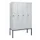 locker,HxBxD 1950x1200x500mm,4vak,vak B 300mm,draaigrendel