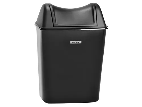Dameshygiënebak Katrin 8 liter zwart 92223