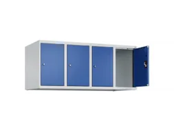 opzetkast,v. locker,4vak.,vak B 300mm,HxBxD 500x1200x500mm