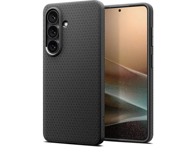 Spigen Liquid Air Samsung Galaxy S26 Hoesje Back Cover Matte Zwart