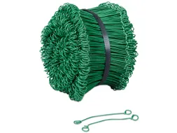 Geplastificeerde snelbinder groen 1,6 mm x 300 mm 1000 Stuks