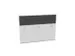cache de banque d'accueil,Bl-blanc,BN8010-anthracite