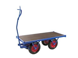 handtrekwagen,draagverm. 1500kg,laadvl. LxB 1500x700mm,Multiplexplaat