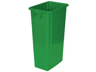 afvalverzamelaar,80l,HxBxD 762x320x460mm,romp PP groen,gesloten - 2