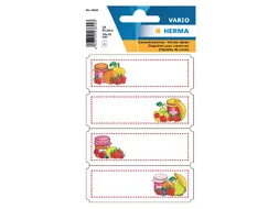 Etiket Herma 3644 Keuken etiket Vrucht assorti 4 vel