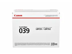 Canon 039 Toner Zwart 11.000 pag. voor i-SENSYS LBP350
