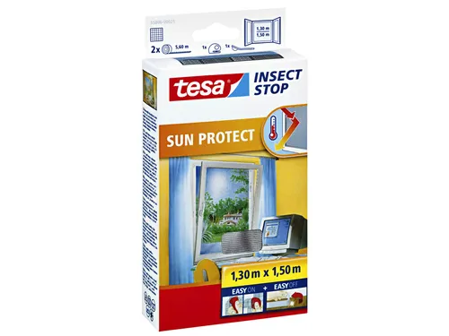 Insectenhor tesa Insect Stop SUN PROTECT raam 1,3x1,5m antraciet