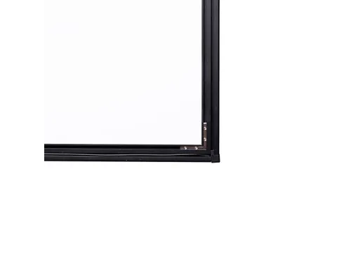 Verlichte Infostandaard LED Slide In A1 Zwart