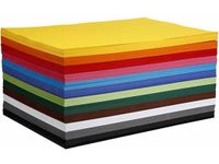 Gekleurd Karton 42 x 59,4 cm, 180g Multicolor