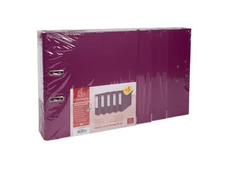 Pak 5 ordners PP/PP A4 80mm fuchsia PP A4 80mm FUCHSIA - 5