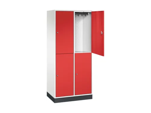 grootvolume garderobekast,HxBxD 1950x820x500mm,2x2vak.,vak B 360mm