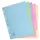 Tabblad recycled kar ton 170g A4 5 tabs