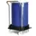 verrijdbare PE-opvangbak,v. 1x200l vat,opvangvol. 25l,HxØ 1100x670mm