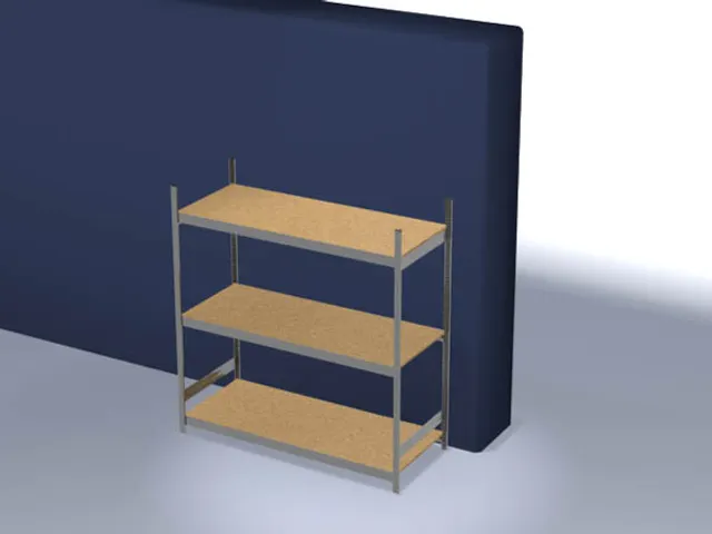 breedvakstelling,grondveld,HxBxD 2000x2070x835mm,vakl. 350kg