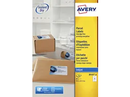 Etiket Avery J8165-10 99.1x67.7mm Inkjet Wit 80 stuks