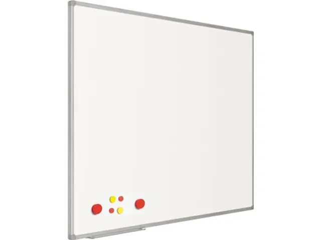 Tableau Blanc, Acier Laqué, Magnétique, 300 X 120 Cm