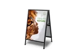 OUTLET Stoepbord Slide-In A1 zwart - 2