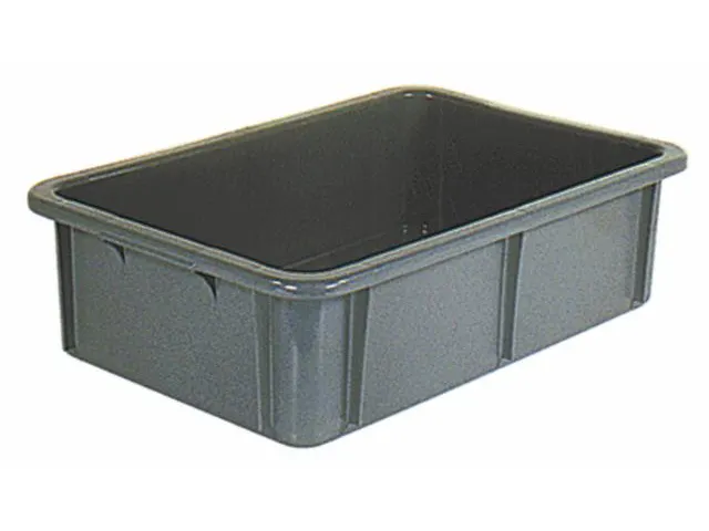 Stapelbak Pe Hxlxb 165X600X400Mm Inhoud 30L Grijs