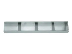 1500 ED-70 Afstandsmodule met dozen voor kleine onderdelen,475x77x40mm