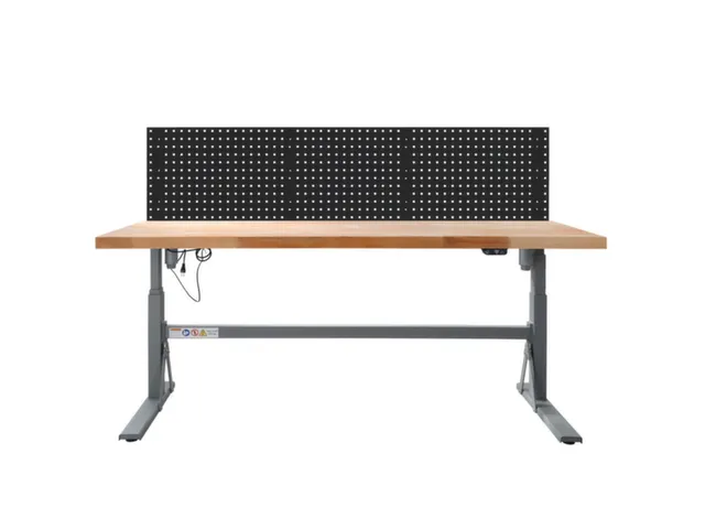 Elektrisch Verstelbaar werkbank HxBxD 700-1170x2000x750mm beukblad