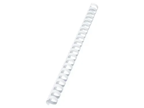 Bindrug GBC 19mm 21-rings A4 wit 100stuks