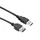 Kabel ACT USB 2.0 A male - USB A female zwart 0.5m