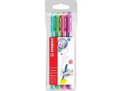 Schrijfstift Point Max, Etui Met 4 Stuks Assorti Fun Kleuren