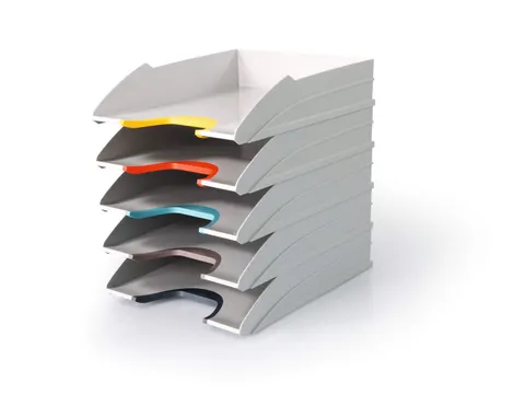 Brievenbakjes Varicolor Mix Tray Set A4 5 stuks