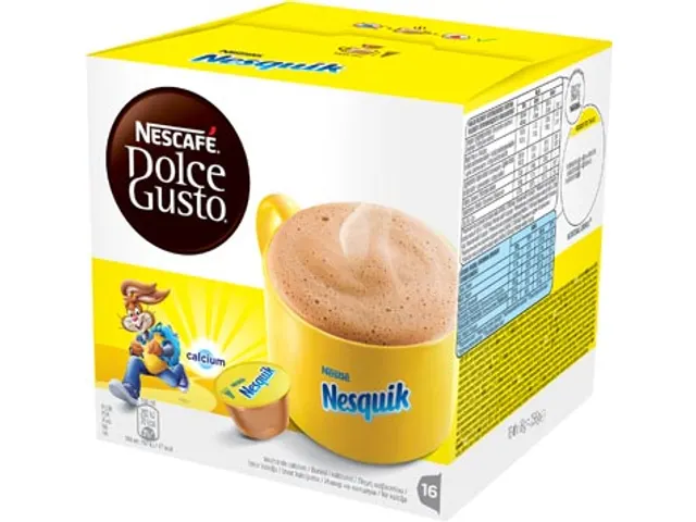 Nescafé Koffiepads Dolce Gusto, Nesquik, Pak Van 16 Stuks