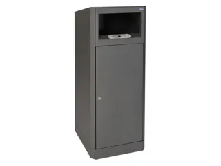 combi-asbak,HxBxD 1060x420x420mm,afvalbak inhoud 80l - 1