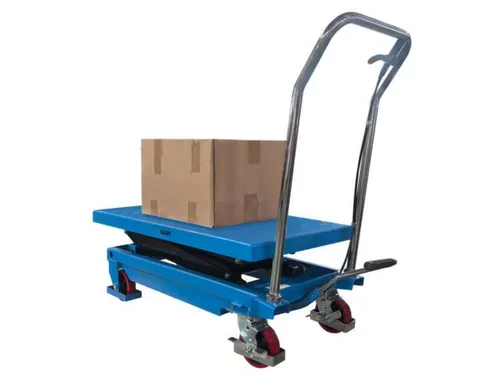 mobiele schaarheftafel,draagverm. 350kg,platform LxB 910x500mm