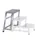 Werkbordes Aanbouwmodule D Aluminium H 600Mm Traanplaat