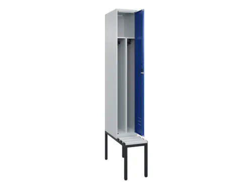 locker voor scheiding van kleding,HxBxD 2120x300x815mm,1vak