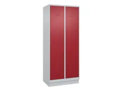 locker voor scheiding van kleding,HxBxD 1950x800x500mm,2vak