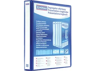 ringmap PP 4-rings D-mech 30mm blauw - 1
