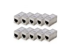 Coupleur modulaire CAT 6 Blindé - 10 pièces