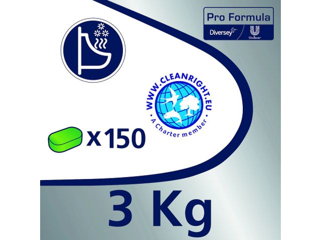 Bloc urinoir Glorix Pro Formula 150 pi♪8ces 3kg
