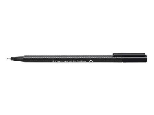 Fineliner Staedtler Triplus 334 zwart 0.3mm