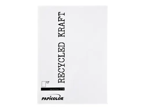 Kopieerpapier Papicolor A4 220gr 6 vel kraft wit