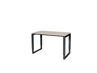Domino Plus Bureau Hoogte Verstelbaar 1200x600mm Robson Eiken Zwart - 1