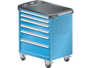 werkplaatswagen,HxBxD 928x894x525mm,lade binnen B x D 612x 459mm - 1