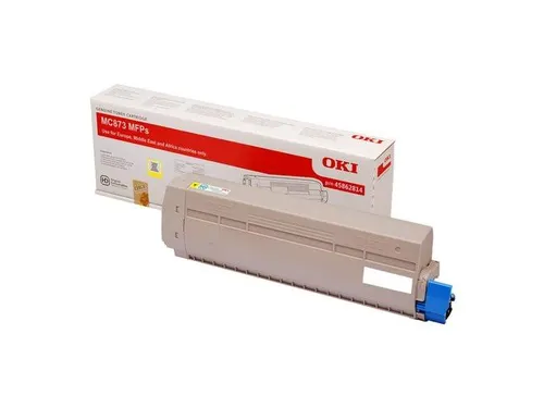 Toner Oki 45862814 geel