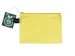 etui A6 PVC-vrij geel transparant met ritssluiting
