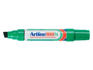 Viltstift Artline 100 schuin 7.5-12mm groen - 2