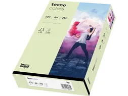 Inapa Tecno colors Gekleurd papier A4 Licht Groen 120 gram 250vel