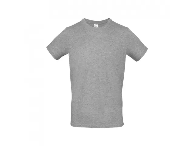 T-shirt B&C #E150 Manche courte Gris clair 3XL