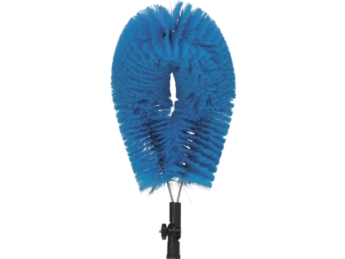 Hygiene 5371-3 buizenborstel blauw zachte vezels verstelbaar 530mm