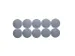 Magneet MAUL Solid 38mm 2500gr grijs 10 stuks