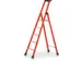 Boktrap,bomen fiberglas,treden aluminium,5treden incl. bordes,L 1,90m