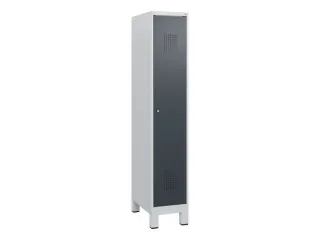 schoollocker,HxBxD 1630x300x500mm,1vak,vak B 300mm,cil.-slot,voeten - 2